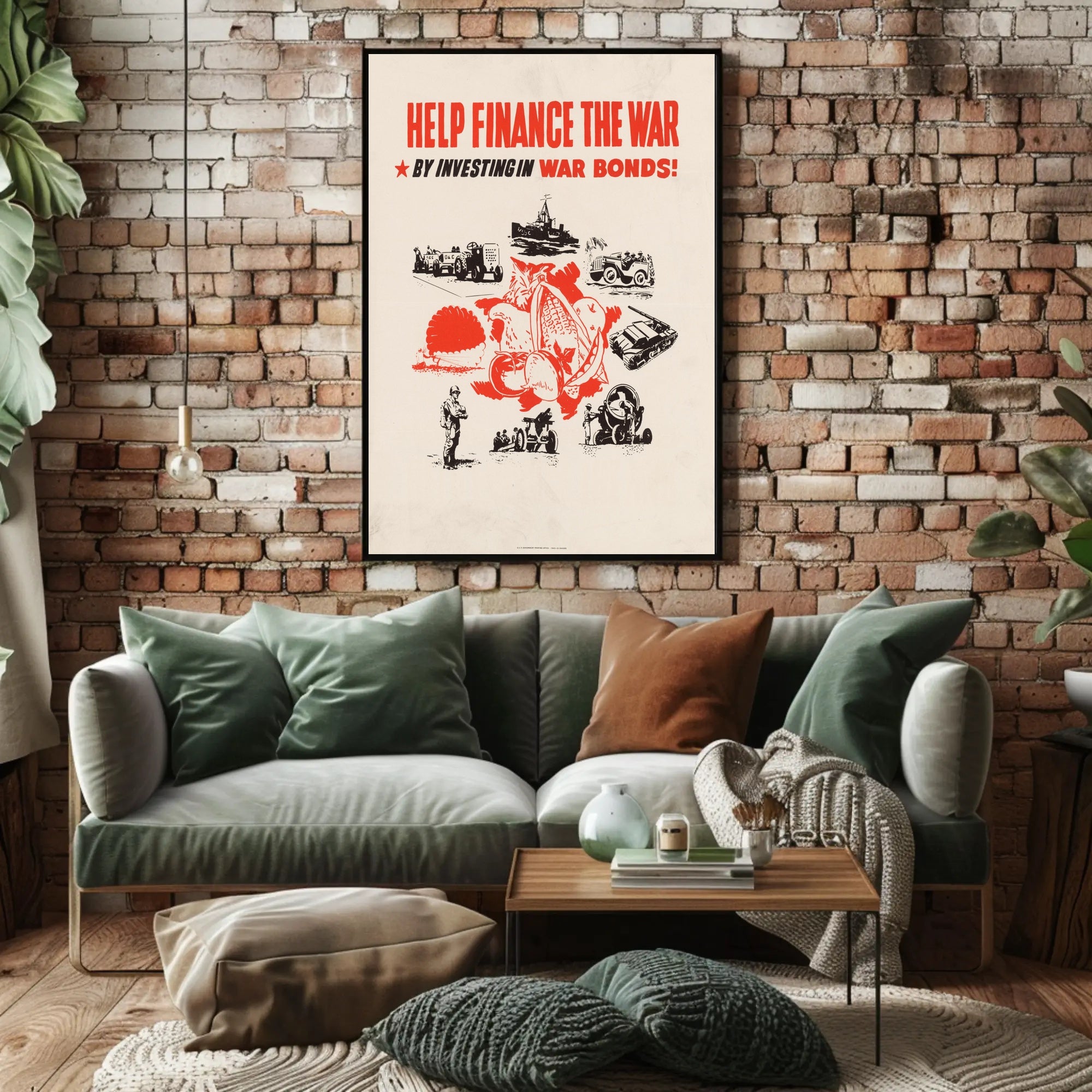 Support the War Effort Poster PosterGoat