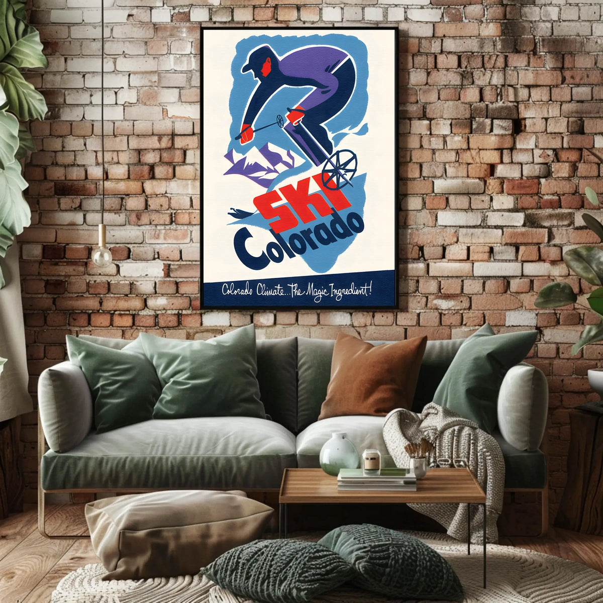 Ski Colorado Poster
