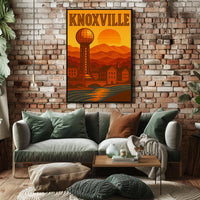 Knoxville Sunset Poster