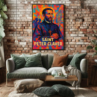 Saint Peter Claver Poster