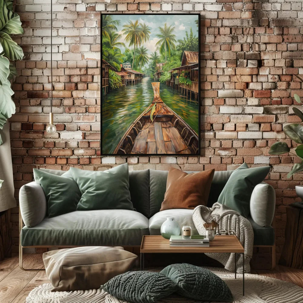 Abstract Geometric Patterns Art Poster