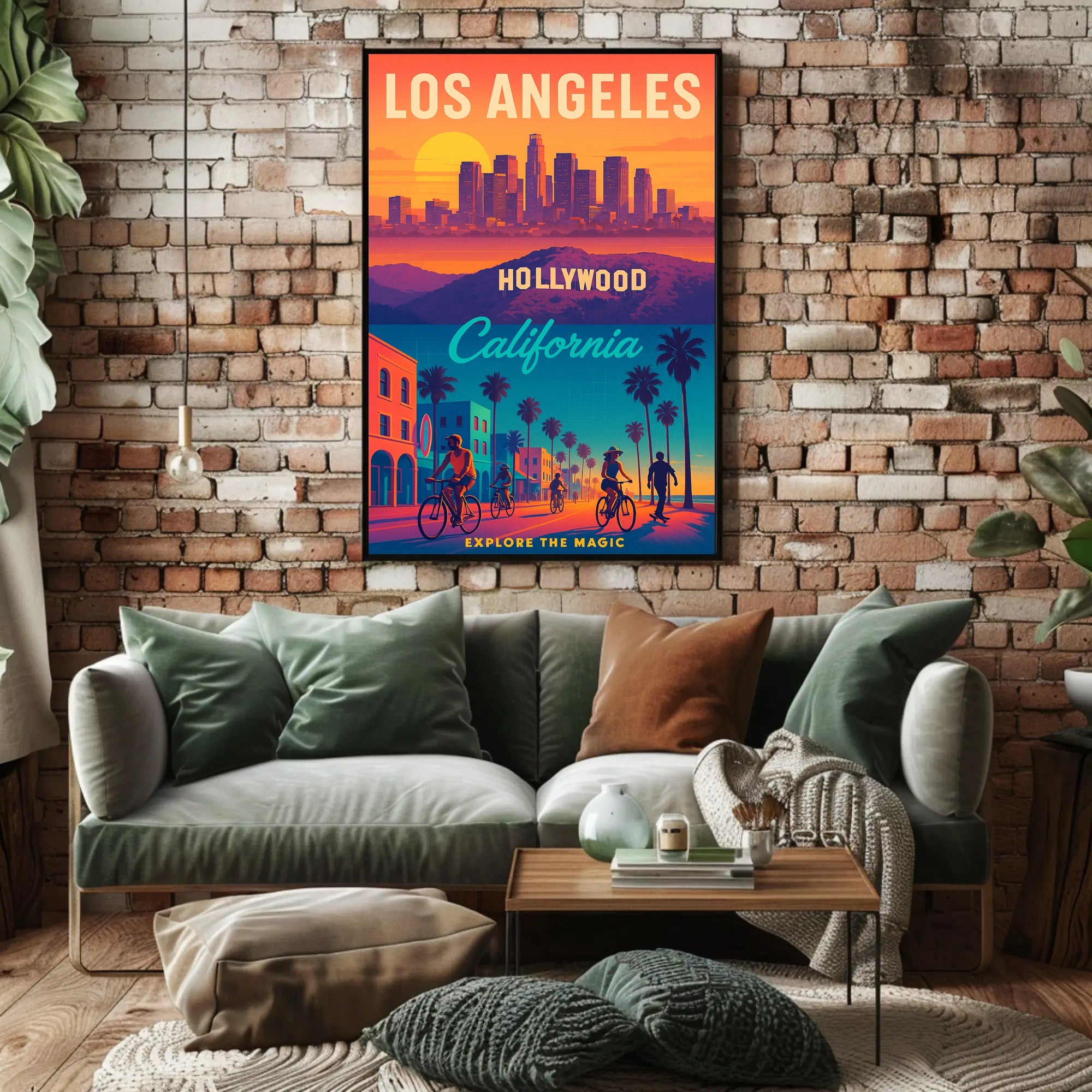 Explore the Magic of Los Angeles Poster PosterGoat