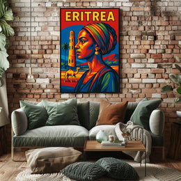 Eritrea A Vibrant Tribute Poster