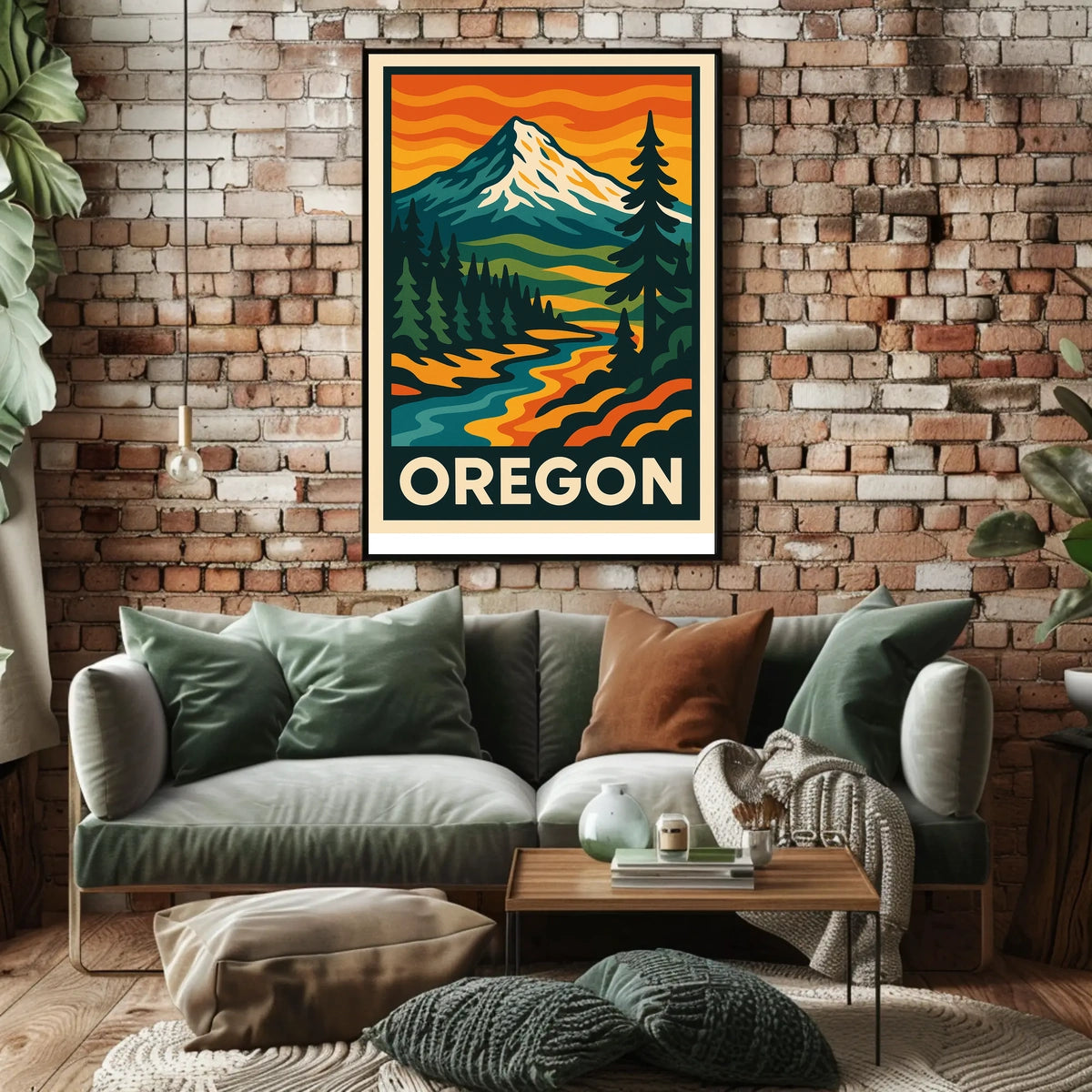 Oregon Landscape Poster