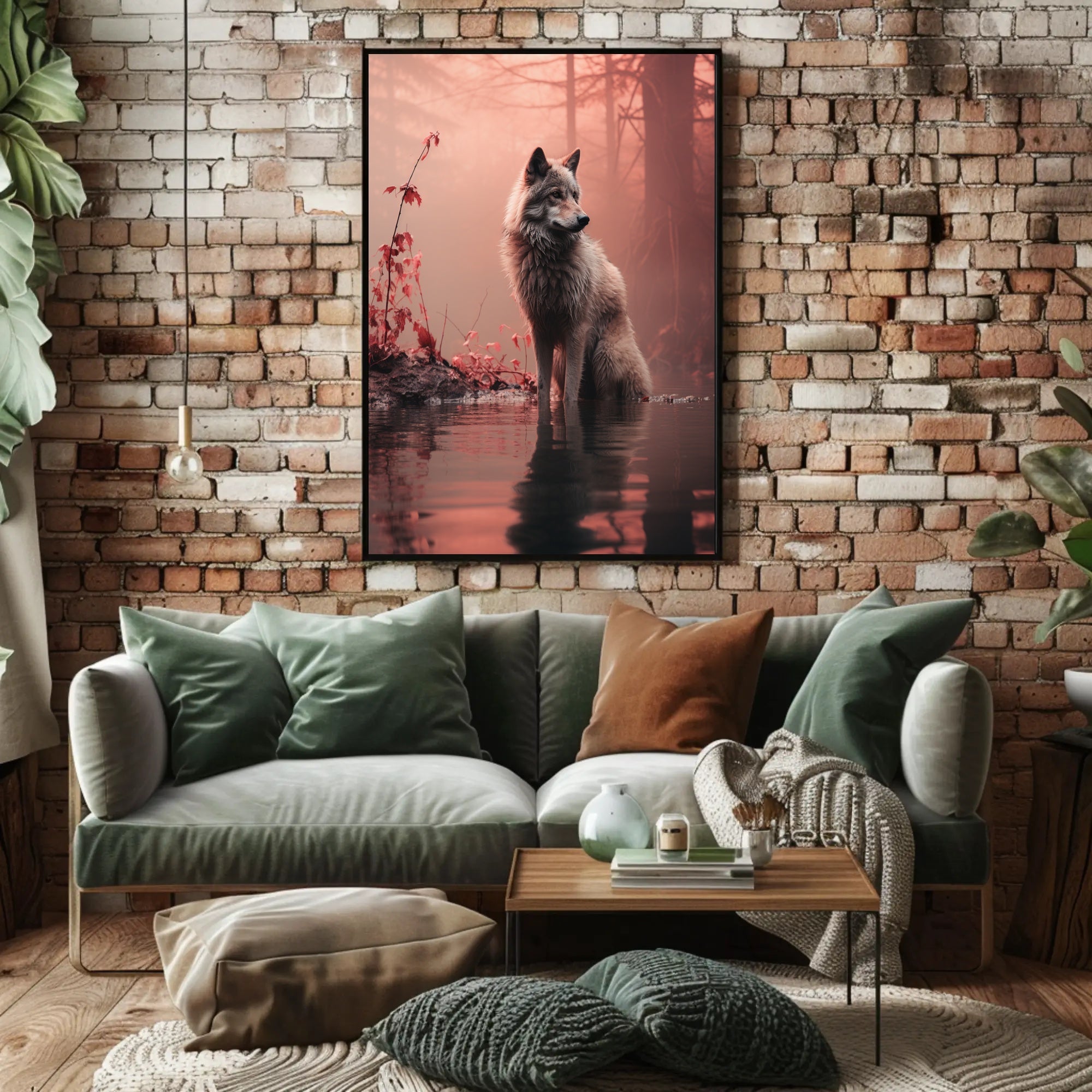 Serenity In The Mist Poster PosterGoat