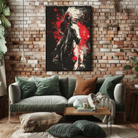 Warrior On Horseback Poster