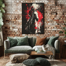 Warrior On Horseback Poster