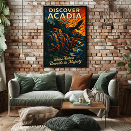 Discover Acadia Poster