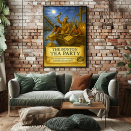 The Boston Tea Party Poster