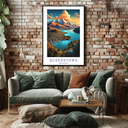 Scenic Queenstown Poster PosterGoat