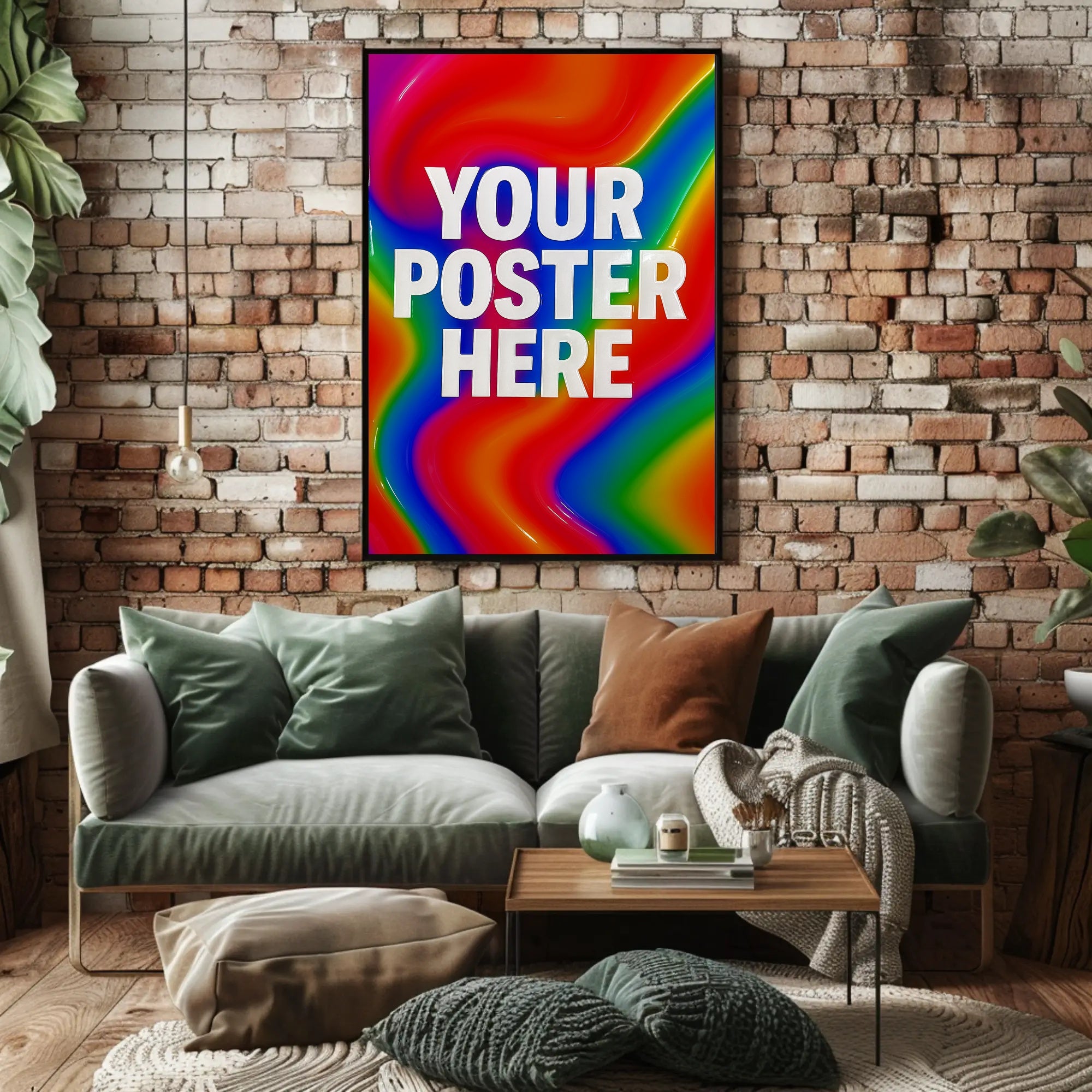 Vibrant Design Template Poster PosterGoat