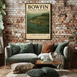 Bowfin Ancient Predator Poster