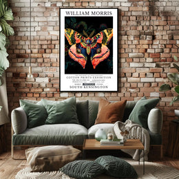 19th-Century William Morris Exhibition Arts and Crafts Poster