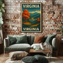 Virginia Landscape Poster