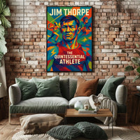Jim Thorpe The Quintessential Athlete Jim Thorpe Poster