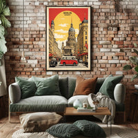 Berlin Vintage Travel Poster