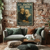 Saints Joachim And Anne Poster