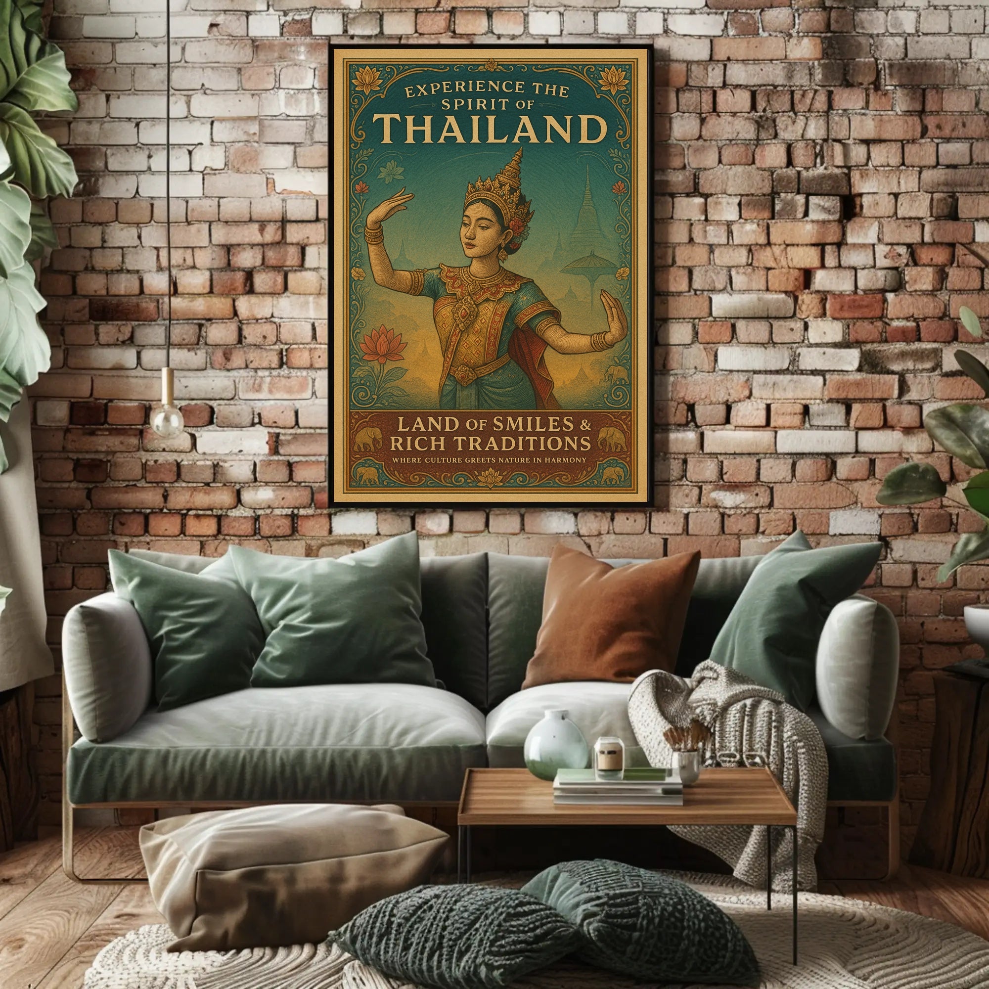 Thailand's Cultural Richness Travel Poster