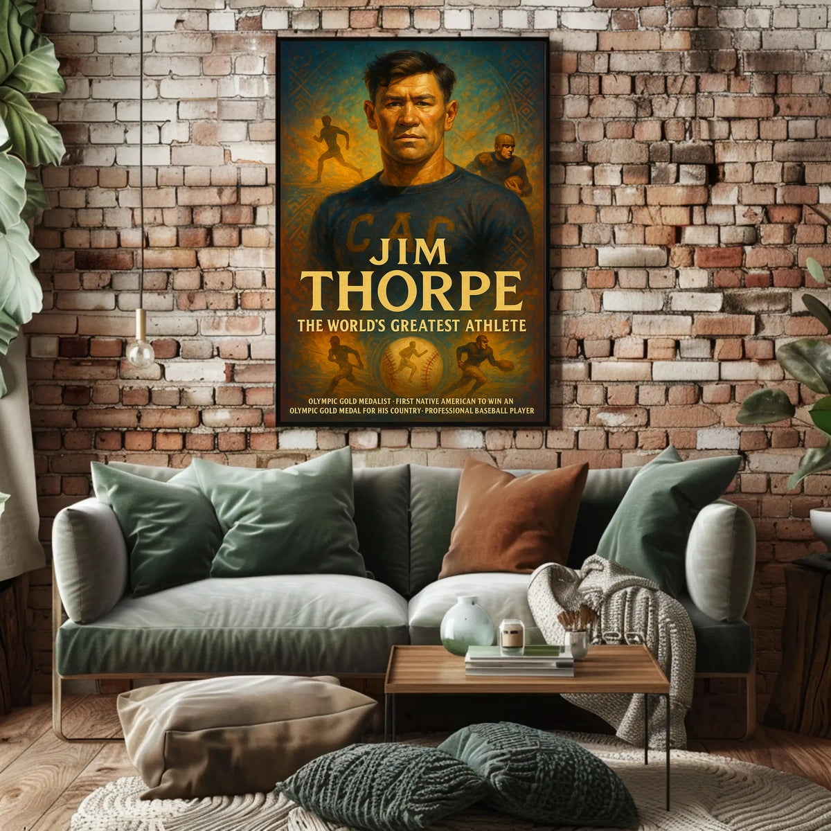 Jim Thorpe The Worlds Greatest Athlete Poster