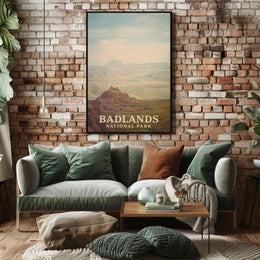 Badlands National Park Poster