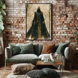 Mysterious Hooded Figure Poster in Fantasy or Mythology PosterGoat
