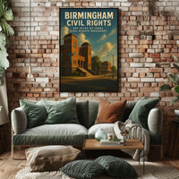 Birmingham Civil Rights Poster