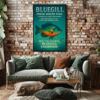 Meet the Colorful Bluegill Poster