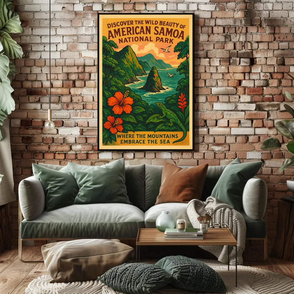 Vibrant Cityscape Skyline Art Poster