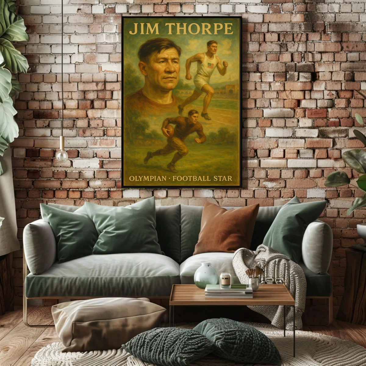 Celebrating a Legendary Athlete Poster