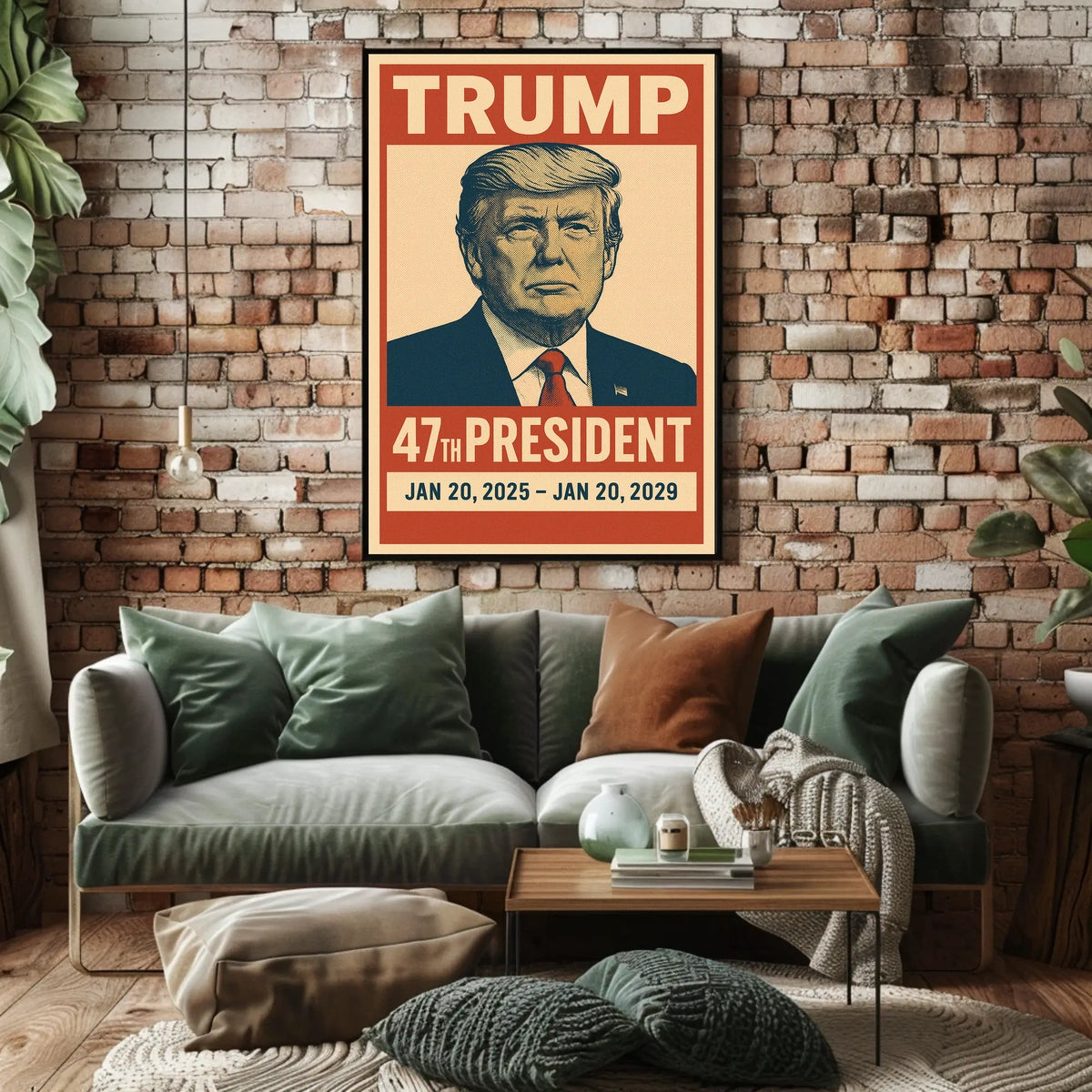 Trump 47Th President Poster