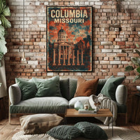 Columbia, Missouri Poster
