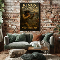 Kings Mountain Revolutionary War Poster