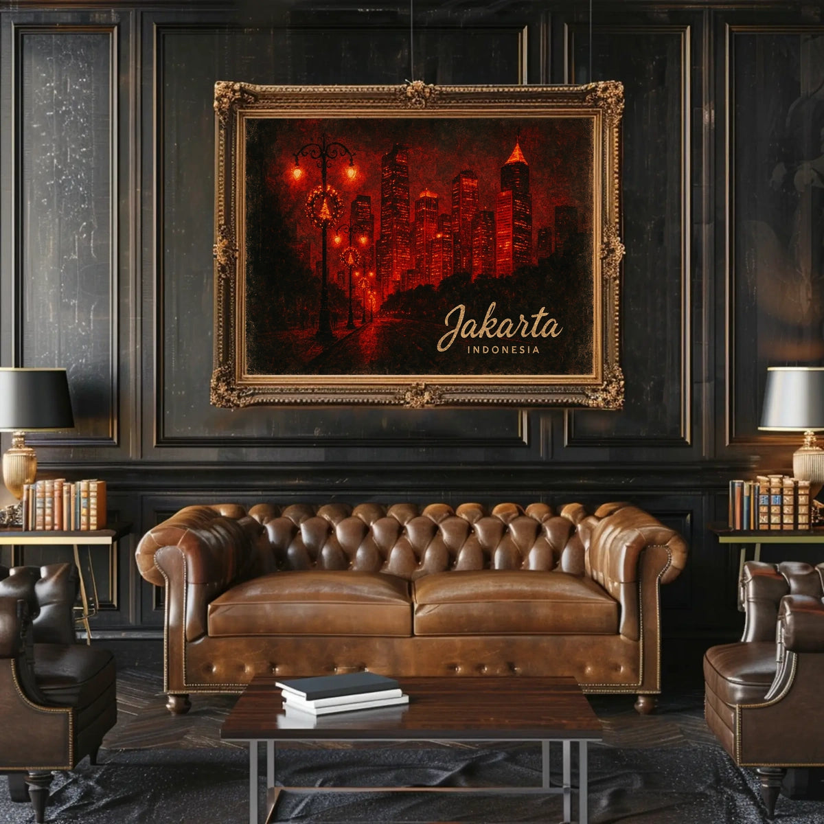 Jakarta at Night Poster