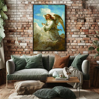 Angelic Presence in the Clouds Poster