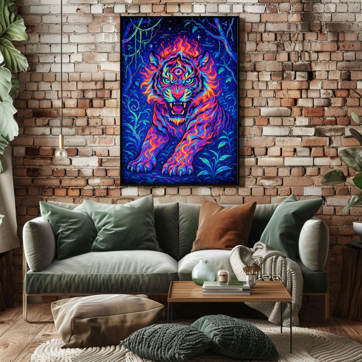 The Mystical Tiger Poster