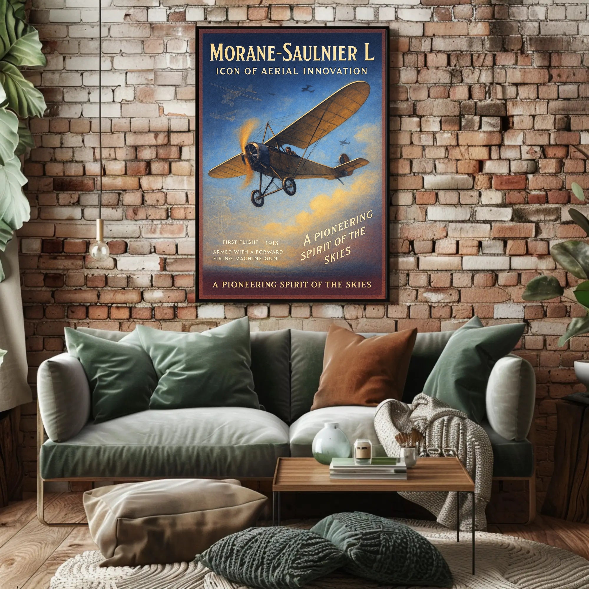 Morane-Saulnier L Icon of Aerial Innovation Poster PosterGoat