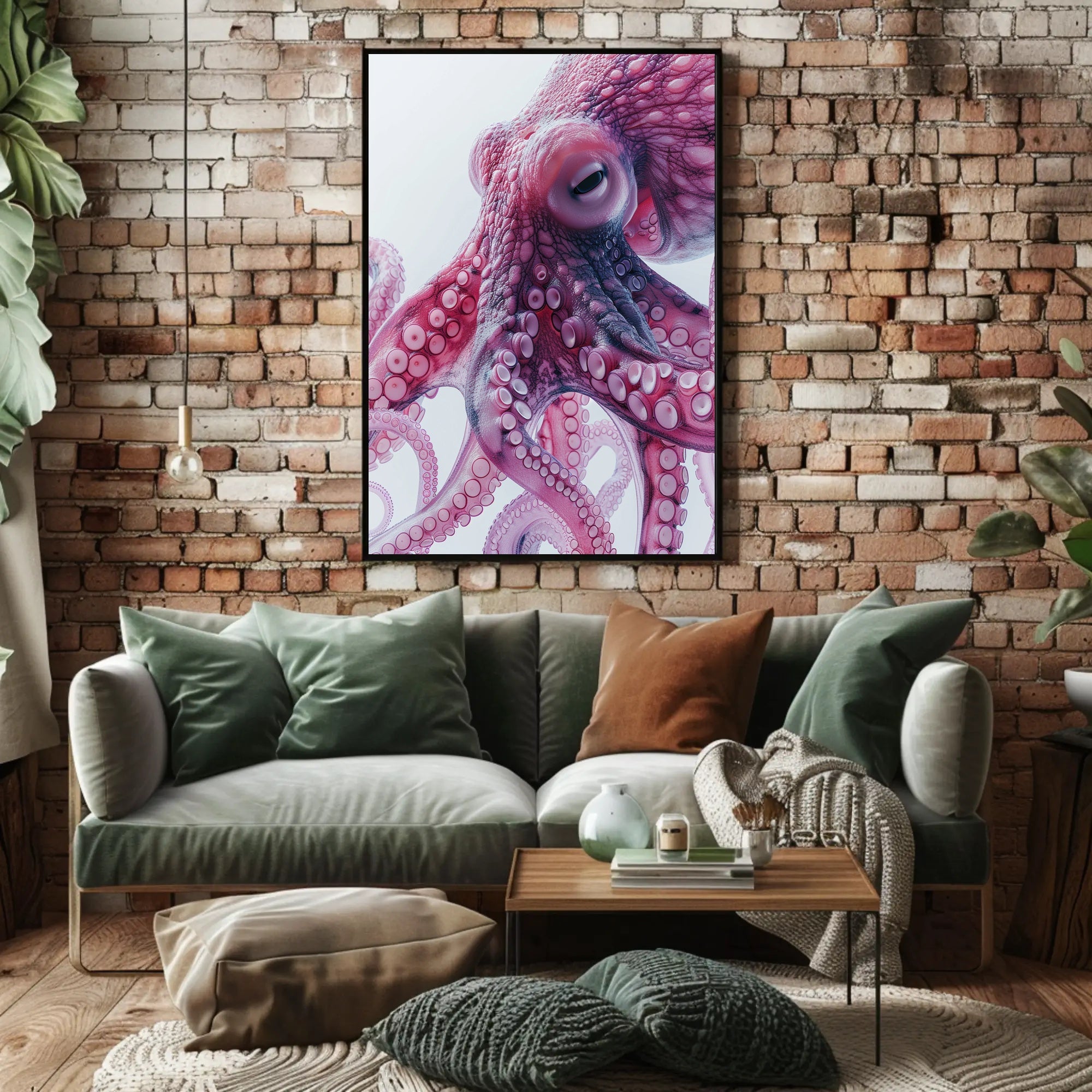 Mesmerizing Octopus Art Print Poster for Home Decor Enthusiasts PosterGoat