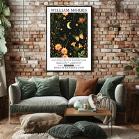 William Morris Exhibition Vintage Cultural William Morris Art Poster