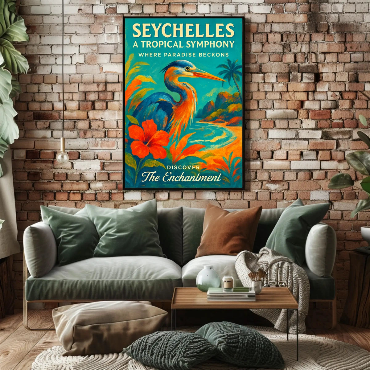 Seychelles A Tropical Symphony Poster