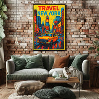 Travel New York Poster