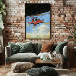 Whimsical Flight Adventure Poster PosterGoat