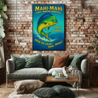 Mahi-Mahi Salt Water Marvel Poster