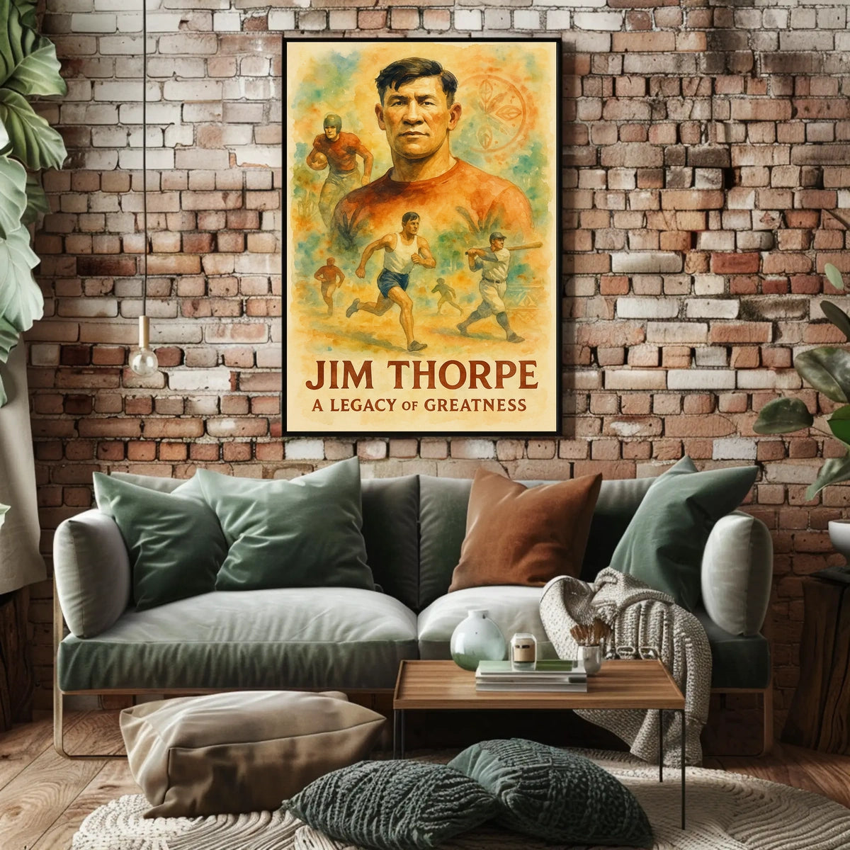 Celebrating Jim Thorpe Poster