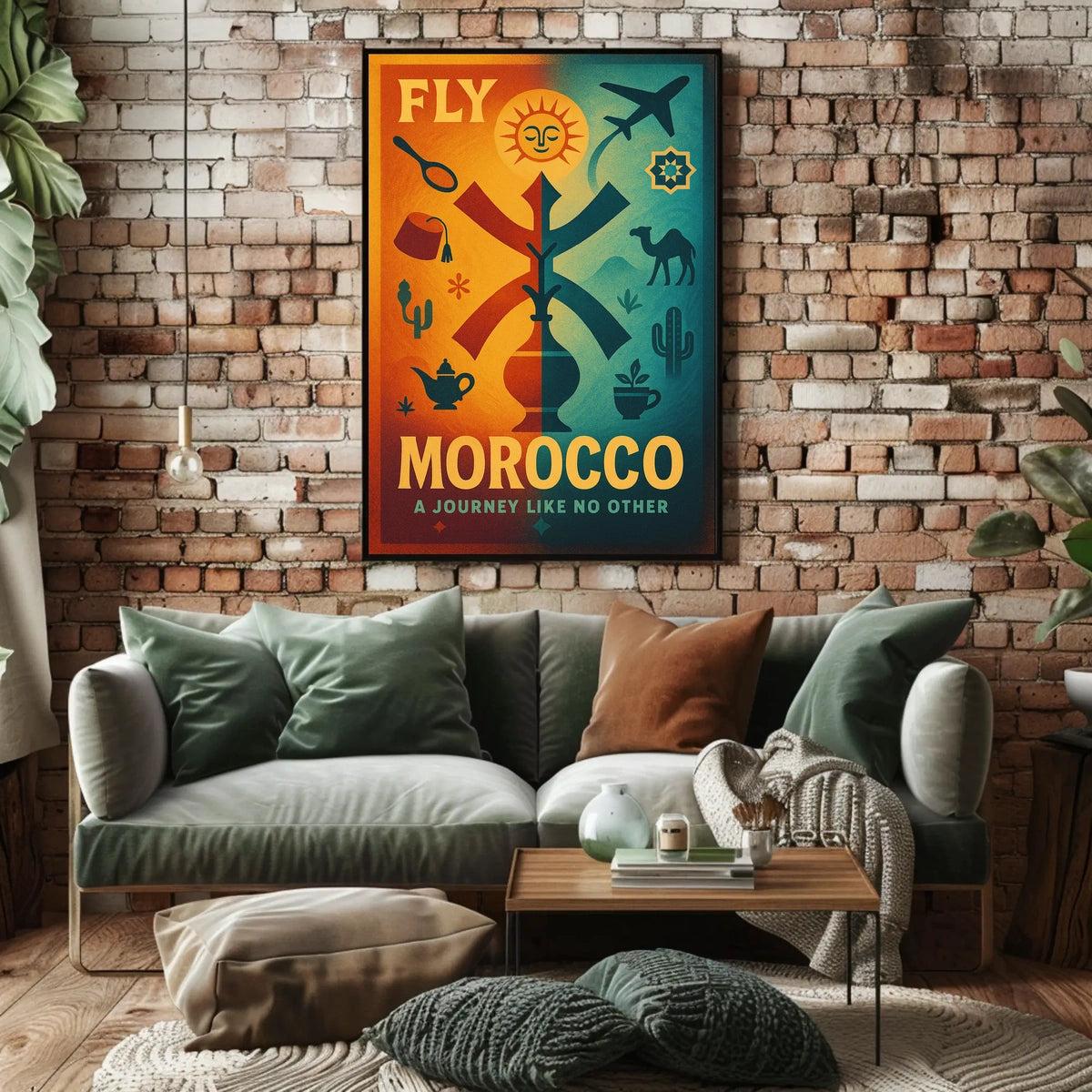Fly Morocco A Journey Like No Other Poster