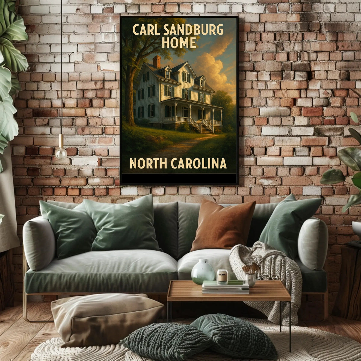 Carl Sandburg Home Poster