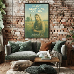 Saint Germaine Cousin Poster