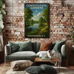 Constitution Gardens Washington, D.C Poster