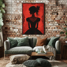 Silhouette Elegance Poster PosterGoat