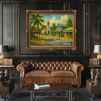 Cocos (Keeling) Islands Tropical Serenity Poster