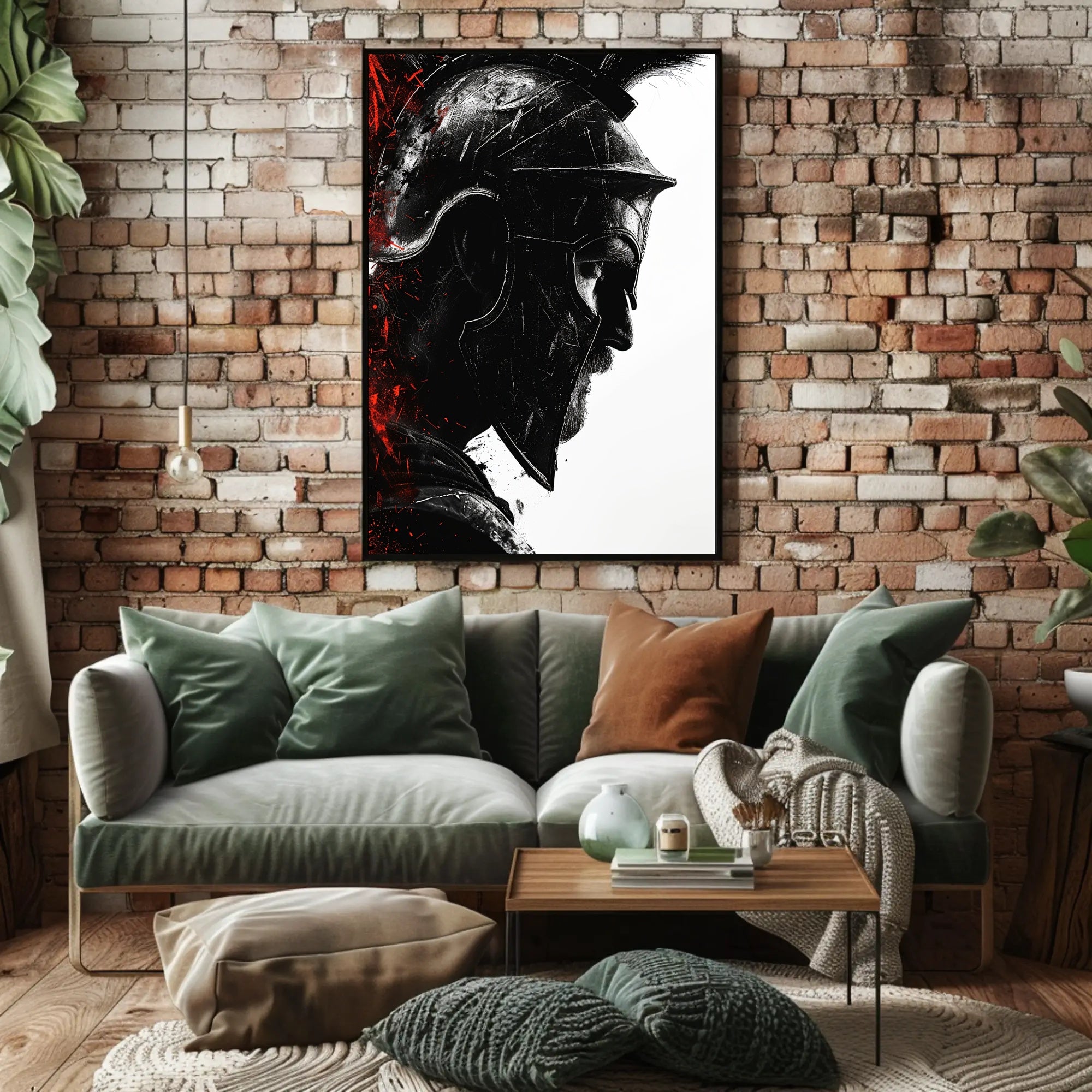 Warrior's Resolve Poster PosterGoat